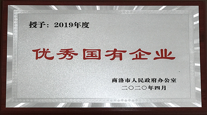 市城投公司榮獲2019年度優(yōu)秀國(guó)有企業(yè)稱號(hào)