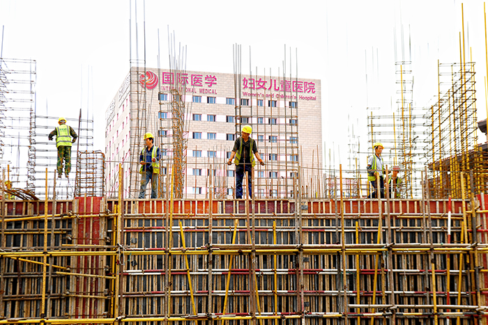 丹鶴綠洲二期工程建設(shè)火熱推進(jìn)